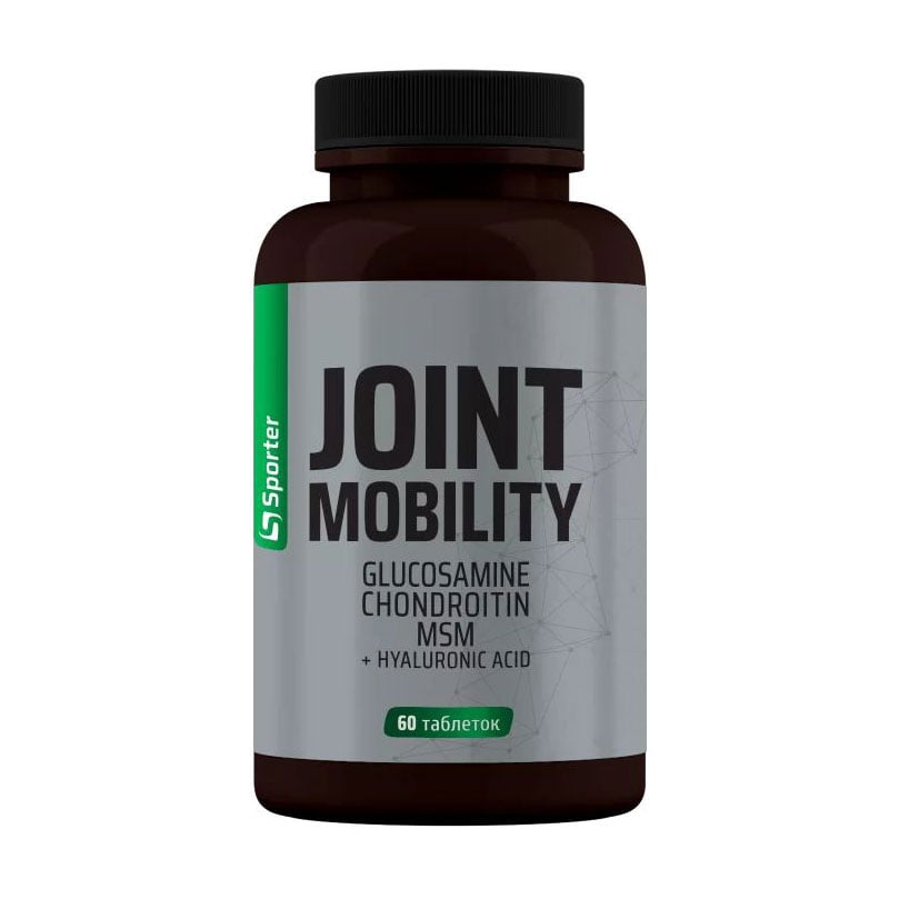 Комплекс для зв'язок та суглобів Sporter Joint Mobility, 60 таблеток